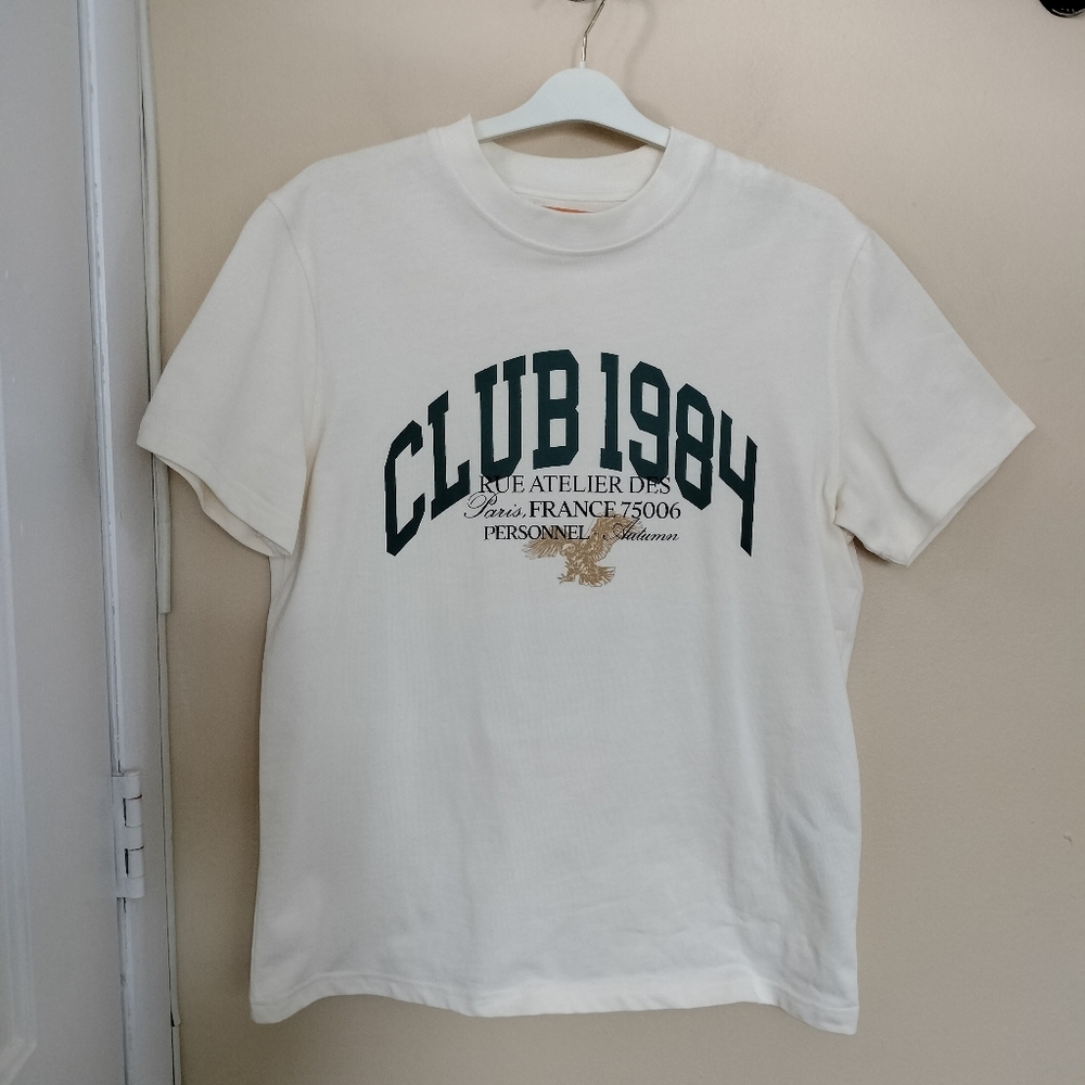 Club 1984 Rue Atelier Des Paris France 75006 Personnel Autumn Tee T Shirt M